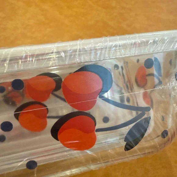 Kate Spade Cherry-Decorated Glass Food Storage Containers - Picture 6 of 6